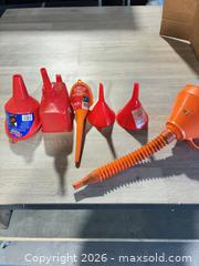 MaxSold Auction: Fluids funnel lot - Cocoa (Florida, USA) SELLER MANAGED Estate Sale Online Auction - Broadcast Court.