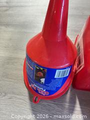 MaxSold Auction: Fluids funnel lot - Cocoa (Florida, USA) SELLER MANAGED Estate Sale Online Auction - Broadcast Court.