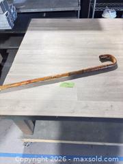 MaxSold Auction: Hand carved wooden cane - Cocoa (Florida, USA) SELLER MANAGED Estate Sale Online Auction - Broadcast Court.