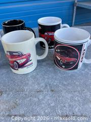 MaxSold Auction: Nine Corvette mugs - Cocoa (Florida, USA) SELLER MANAGED Estate Sale Online Auction - Broadcast Court.