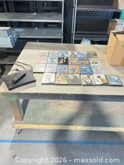 MaxSold Auction: Samsung Blu-ray disc player and multiple DVD lot - Cocoa (Florida, USA) SELLER MANAGED Estate Sale Online Auction - Broadcast Court.