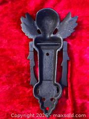 MaxSold Auction: Antique Cast Iron Cherub Knocker  - Blandford-Blenheim (Ontario, Canada) SELLER MANAGED Downsizing Online Auction -  Harmer Crescent