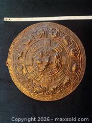 MaxSold Auction: Antique Copper Tibetan Zodiac Calendar  - Blandford-Blenheim (Ontario, Canada) SELLER MANAGED Downsizing Online Auction -  Harmer Crescent