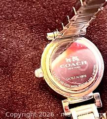 MaxSold Auction: Coach Ladies Watch  - Blandford-Blenheim (Ontario, Canada) SELLER MANAGED Downsizing Online Auction -  Harmer Crescent