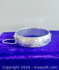 MaxSold Auction: Ladye Fayre Sterling Silver Bangle  - Blandford-Blenheim (Ontario, Canada) SELLER MANAGED Downsizing Online Auction -  Harmer Crescent