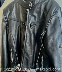 MaxSold Auction: Leather King Motorcycle Jacket  - Blandford-Blenheim (Ontario, Canada) SELLER MANAGED Downsizing Online Auction -  Harmer Crescent