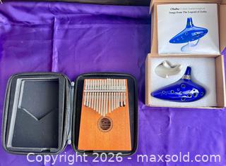 MaxSold Auction: Ocarina of Time & Kalimba Instruments  - Blandford-Blenheim (Ontario, Canada) SELLER MANAGED Downsizing Online Auction -  Harmer Crescent
