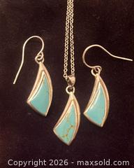 MaxSold Auction: Turquoise & Sterling Set - Blandford-Blenheim (Ontario, Canada) SELLER MANAGED Downsizing Online Auction -  Harmer Crescent