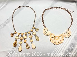 MaxSold Auction: Two Fashion Necklaces  - Blandford-Blenheim (Ontario, Canada) SELLER MANAGED Downsizing Online Auction -  Harmer Crescent