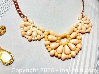 MaxSold Auction: Two Fashion Necklaces  - Blandford-Blenheim (Ontario, Canada) SELLER MANAGED Downsizing Online Auction -  Harmer Crescent