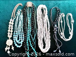 MaxSold Auction: Vintage Crystal Necklaces  - Blandford-Blenheim (Ontario, Canada) SELLER MANAGED Downsizing Online Auction -  Harmer Crescent