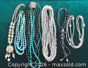 MaxSold Auction: Vintage Crystal Necklaces  - Blandford-Blenheim (Ontario, Canada) SELLER MANAGED Downsizing Online Auction -  Harmer Crescent