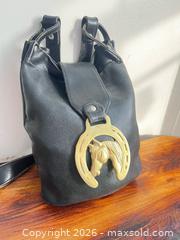 MaxSold Auction:  Vintage Leather & Brass Bag  - Blandford-Blenheim (Ontario, Canada) SELLER MANAGED Downsizing Online Auction -  Harmer Crescent