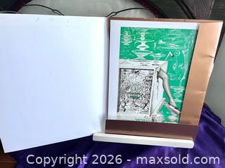 MaxSold Auction: Vogue Dali In Advertising Print Set  - Blandford-Blenheim (Ontario, Canada) SELLER MANAGED Downsizing Online Auction -  Harmer Crescent