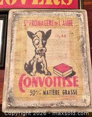 MaxSold Auction: Wall Decor B - Wooden & Glass  - Blandford-Blenheim (Ontario, Canada) SELLER MANAGED Downsizing Online Auction -  Harmer Crescent