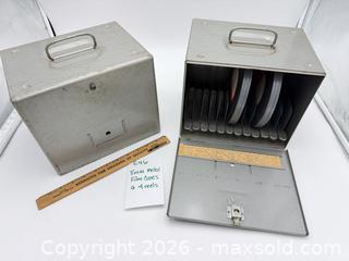 MaxSold Auction: 8mm Film Storage Cases and 4 Reels  - Bremerton (Washington, USA) SELLER MANAGED Estate Sale Online Auction - Burwell Street