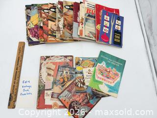 MaxSold Auction: Collection of Vintage Cook Booklets - Bremerton (Washington, USA) SELLER MANAGED Estate Sale Online Auction - Burwell Street