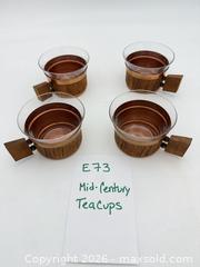 MaxSold Auction: Mid-Century Tea Cups - Bremerton (Washington, USA) SELLER MANAGED Estate Sale Online Auction - Burwell Street
