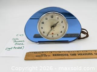MaxSold Auction: Mirrored Seth Thomas Clock - Bremerton (Washington, USA) SELLER MANAGED Estate Sale Online Auction - Burwell Street
