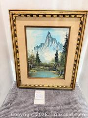MaxSold Auction: Mountain Painting - Bremerton (Washington, USA) SELLER MANAGED Estate Sale Online Auction - Burwell Street