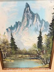 MaxSold Auction: Mountain Painting - Bremerton (Washington, USA) SELLER MANAGED Estate Sale Online Auction - Burwell Street