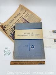 MaxSold Auction: Ranger VII Photographs of the Moon  - Bremerton (Washington, USA) SELLER MANAGED Estate Sale Online Auction - Burwell Street