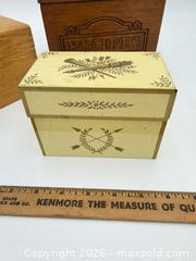 MaxSold Auction: Recipe Boxes - Bremerton (Washington, USA) SELLER MANAGED Estate Sale Online Auction - Burwell Street