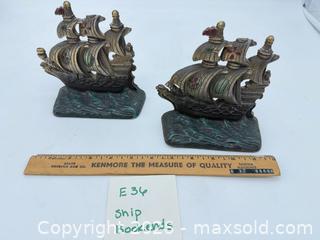 MaxSold Auction: Ship Bookends - Bremerton (Washington, USA) SELLER MANAGED Estate Sale Online Auction - Burwell Street