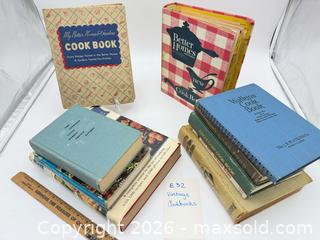 MaxSold Auction: Vintage Cookbooks - Bremerton (Washington, USA) SELLER MANAGED Estate Sale Online Auction - Burwell Street