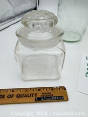 MaxSold Auction: Vintage Glass Canisters - Bremerton (Washington, USA) SELLER MANAGED Estate Sale Online Auction - Burwell Street