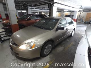 MaxSold Auction: 2004 Honda Accord Automatic VIN:1HGCM56134A809797 (Cat Z) - Ottawa (Ontario, Canada) PARTNER MANAGED Downsizing Online Auction - Carling Avenue (CONDO)