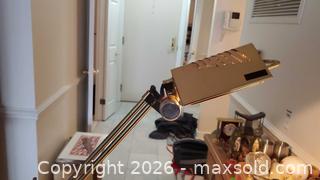 MaxSold Auction: Adjustable Brass Floor Task / Architect Lamp A - Ottawa (Ontario, Canada) PARTNER MANAGED Downsizing Online Auction - Carling Avenue (CONDO)
