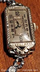 MaxSold Auction: Bulova Rectangular Art Deco Mechanical Wristwatch A - Ottawa (Ontario, Canada) PARTNER MANAGED Downsizing Online Auction - Carling Avenue (CONDO)