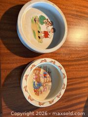 MaxSold Auction: Bunnykins (Royal Doulton) Children's Nursery Bowls, Lot of 2 A - Ottawa (Ontario, Canada) PARTNER MANAGED Downsizing Online Auction - Carling Avenue (CONDO)