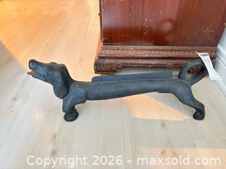 MaxSold Auction: Dachshund Cast Iron Boot Scraper / Doorstop, A - Ottawa (Ontario, Canada) PARTNER MANAGED Downsizing Online Auction - Carling Avenue (CONDO)