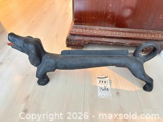 MaxSold Auction: Dachshund Cast Iron Boot Scraper / Doorstop, A - Ottawa (Ontario, Canada) PARTNER MANAGED Downsizing Online Auction - Carling Avenue (CONDO)