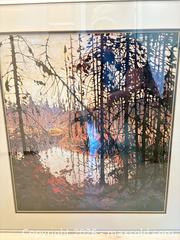 MaxSold Auction: Framed Art Print — Northern River by Tom Thomson (reproduction) - Ottawa (Ontario, Canada) PARTNER MANAGED Downsizing Online Auction - Carling Avenue (CONDO)