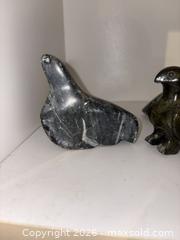 MaxSold Auction: Lot of 3 Signed Inuit Soapstone Bird Sculptures A - Ottawa (Ontario, Canada) PARTNER MANAGED Downsizing Online Auction - Carling Avenue (CONDO)