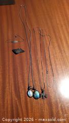 MaxSold Auction: Lot of 5 Sterling Silver Necklaces & Pendants with Labradorite A - Ottawa (Ontario, Canada) PARTNER MANAGED Downsizing Online Auction - Carling Avenue (CONDO)