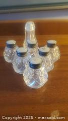 MaxSold Auction: Lot of 6 Cut Glass Salt & Pepper Shakers with Sterling Collars A - Ottawa (Ontario, Canada) PARTNER MANAGED Downsizing Online Auction - Carling Avenue (CONDO)