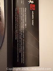 MaxSold Auction: Mcusta Zanmai 8" Cutting Utensil — 33-Layer VG-10 Damascus, Red Pakkawood A - Ottawa (Ontario, Canada) PARTNER MANAGED Downsizing Online Auction - Carling Avenue (CONDO)