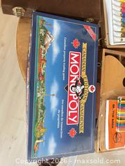 MaxSold Auction: Mixed Lot: Art Supplies and Board Games in Wooden Carry Cases B - Ottawa (Ontario, Canada) PARTNER MANAGED Downsizing Online Auction - Carling Avenue (CONDO)