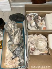 MaxSold Auction: Mixed Lot Decorative Nautical Accents — Glass Bowl & Carved Wood B - Ottawa (Ontario, Canada) PARTNER MANAGED Downsizing Online Auction - Carling Avenue (CONDO)