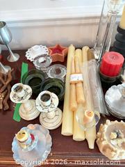 MaxSold Auction: Mixed Lot of Candles and Candle Holders B - Ottawa (Ontario, Canada) PARTNER MANAGED Downsizing Online Auction - Carling Avenue (CONDO)