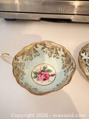 MaxSold Auction: Paragon Fine Bone China Teacup & Saucer Set — 2 Pairs A - Ottawa (Ontario, Canada) PARTNER MANAGED Downsizing Online Auction - Carling Avenue (CONDO)