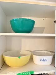 MaxSold Auction: Pyrex & Corning Ware Lot: 2 Mixing Bowls & Covered Casserole B - Ottawa (Ontario, Canada) PARTNER MANAGED Downsizing Online Auction - Carling Avenue (CONDO)