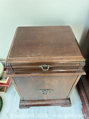 MaxSold Auction: Vintage Walnut Bedside Cabinet Nightstand, 1 Drawer 1 Door B - Ottawa (Ontario, Canada) PARTNER MANAGED Downsizing Online Auction - Carling Avenue (CONDO)