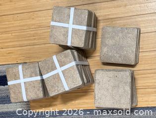 MaxSold Auction: 40 Tile Natural Stone 4x4 inches Travertine Tile  - San Jose (California, USA) SELLER MANAGED Downsizing Online Auction -  Clarita Avenue
