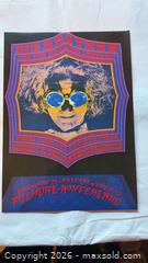 MaxSold Auction: Big Brother & Holding Co. Fillmore Print  - San Jose (California, USA) SELLER MANAGED Downsizing Online Auction -  Clarita Avenue