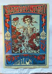 MaxSold Auction: Grateful Dead Print Avalon Ballroom - San Jose (California, USA) SELLER MANAGED Downsizing Online Auction -  Clarita Avenue